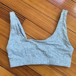 Everlane sports bra NWOT heathered gray